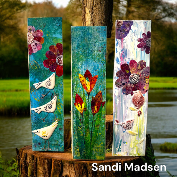 Mixed Media Framed Art Collection by Sandi Madsen