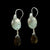 Sterling Silver with Gemstone Earrings by Jenny Miller