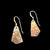 Sterling Silver and Copper Combination Earrings by Adam Bateman