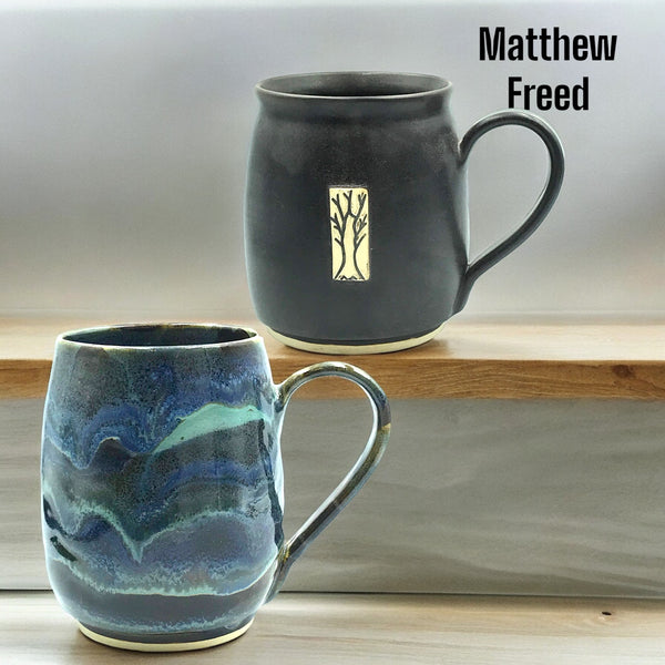 Mug Collection by Matthew Freed Pottery
