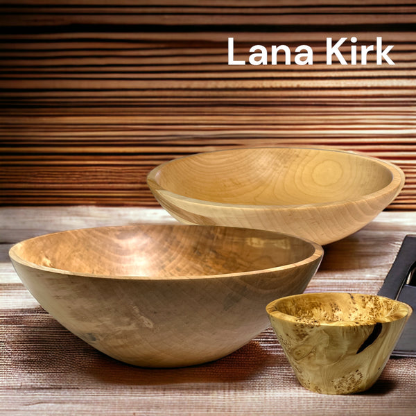 Wooden Bowls by Lana Kirk Woodworks