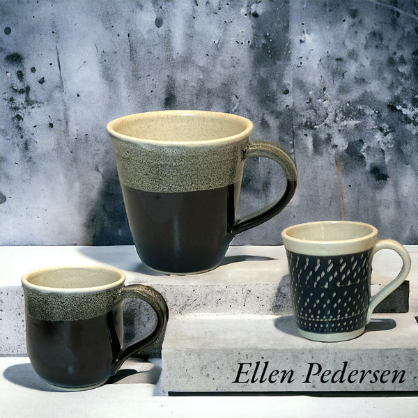 Mugs by Ellen Pedersen Pottery