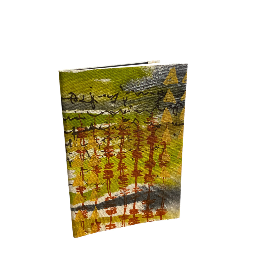 Susan Purney Mark Hand-painted Fabric Sketchbook and Journals 