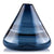 Dougherty Glassworks Bud Vase, Cone Shape, Glacial Blue