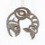 Native Metal Ornaments, Rusted Salmon