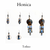 Tofino Blue Earring Collection by Honica