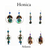 Atlantis Earring Collection by Honica