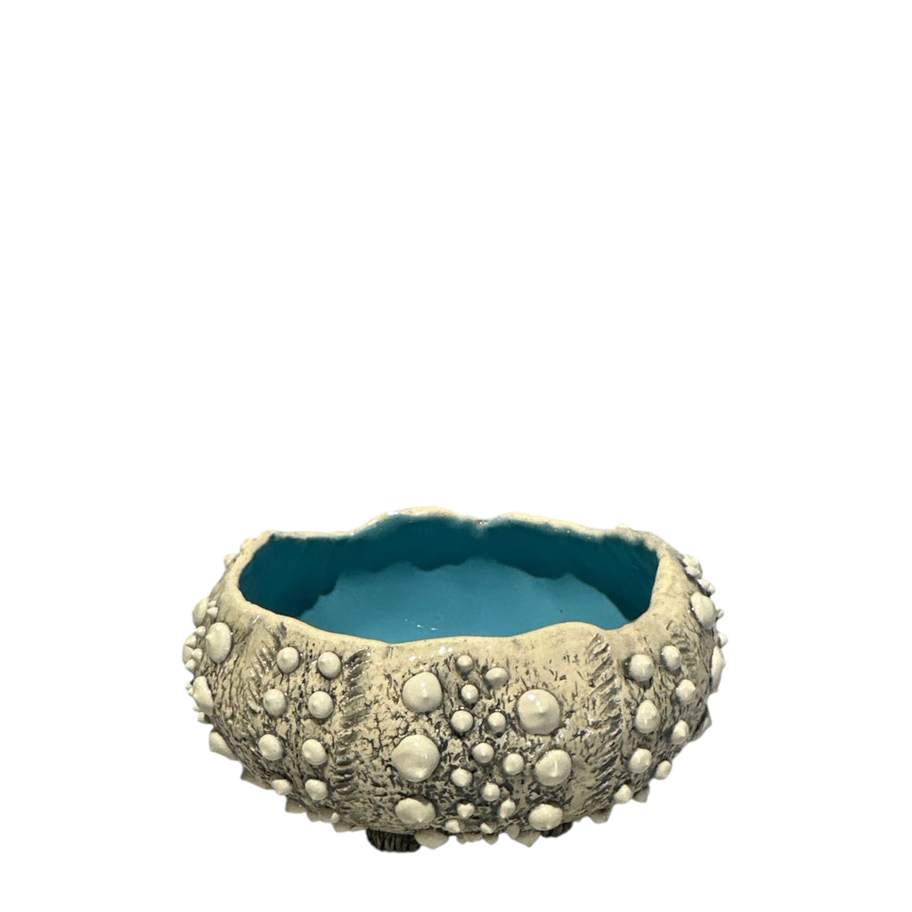 Ceramic Sea Urchin Wall Tiles, Bowls and Luminaries by Penny Eder