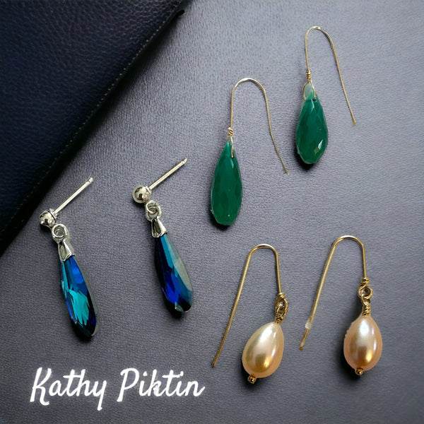 Earrings by Kathy Piktin