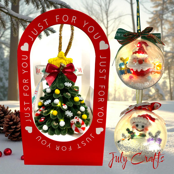 Holiday Ornaments by July Crafts