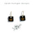 Sarah Mulligan Glass Earrings