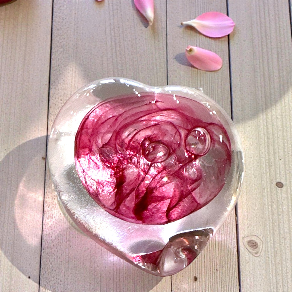 Sarah Mulligan Glass Heart Collection