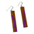 Wood and Epoxy Earrings by Brett Ford