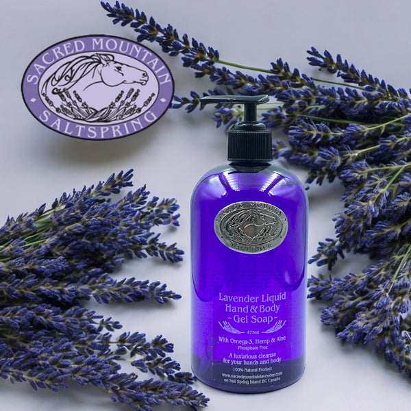 Lavender Liquid Soap by Sacred Mountain Lavender
