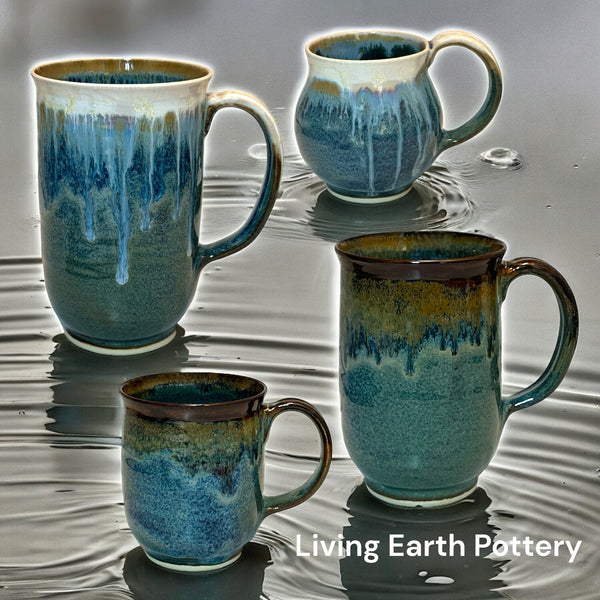 Mug Collection by Living Earth Pottery