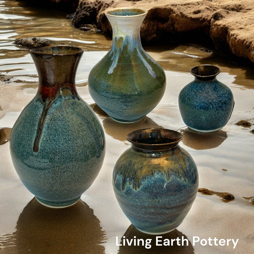 Vase Collection by Living Earth Pottery