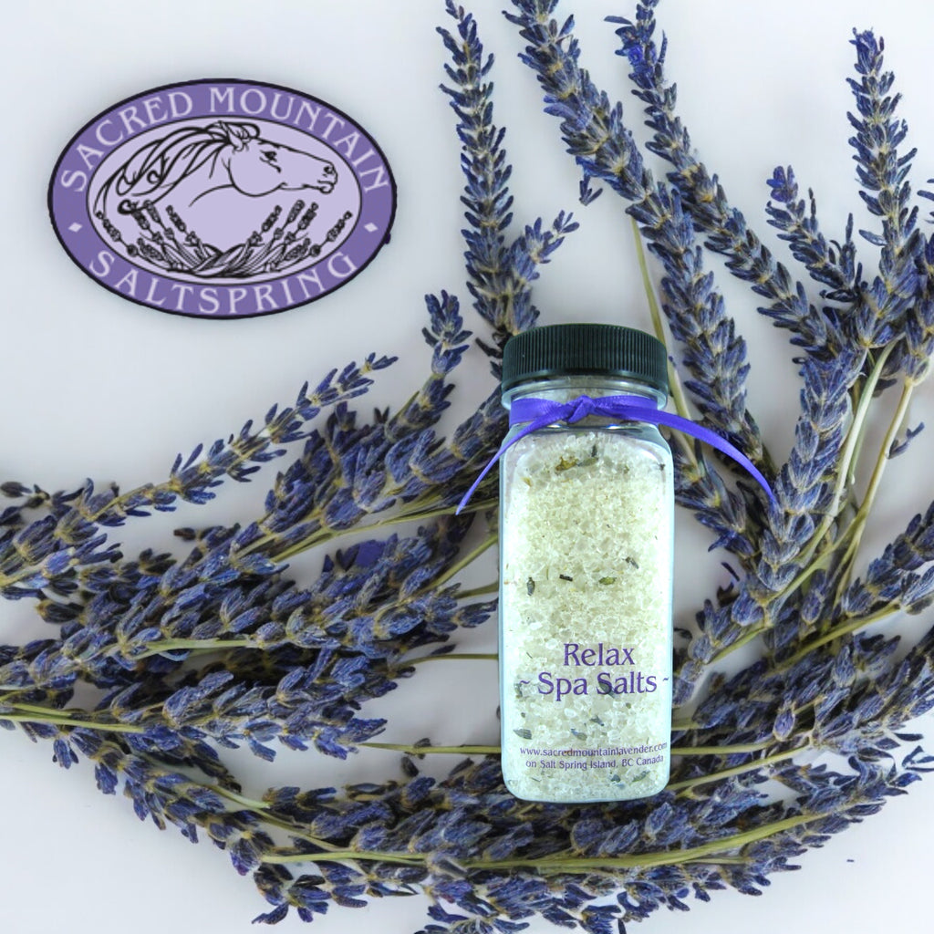 Levander Salt Lavender Sea Salts by Sacred Mountain Lavender