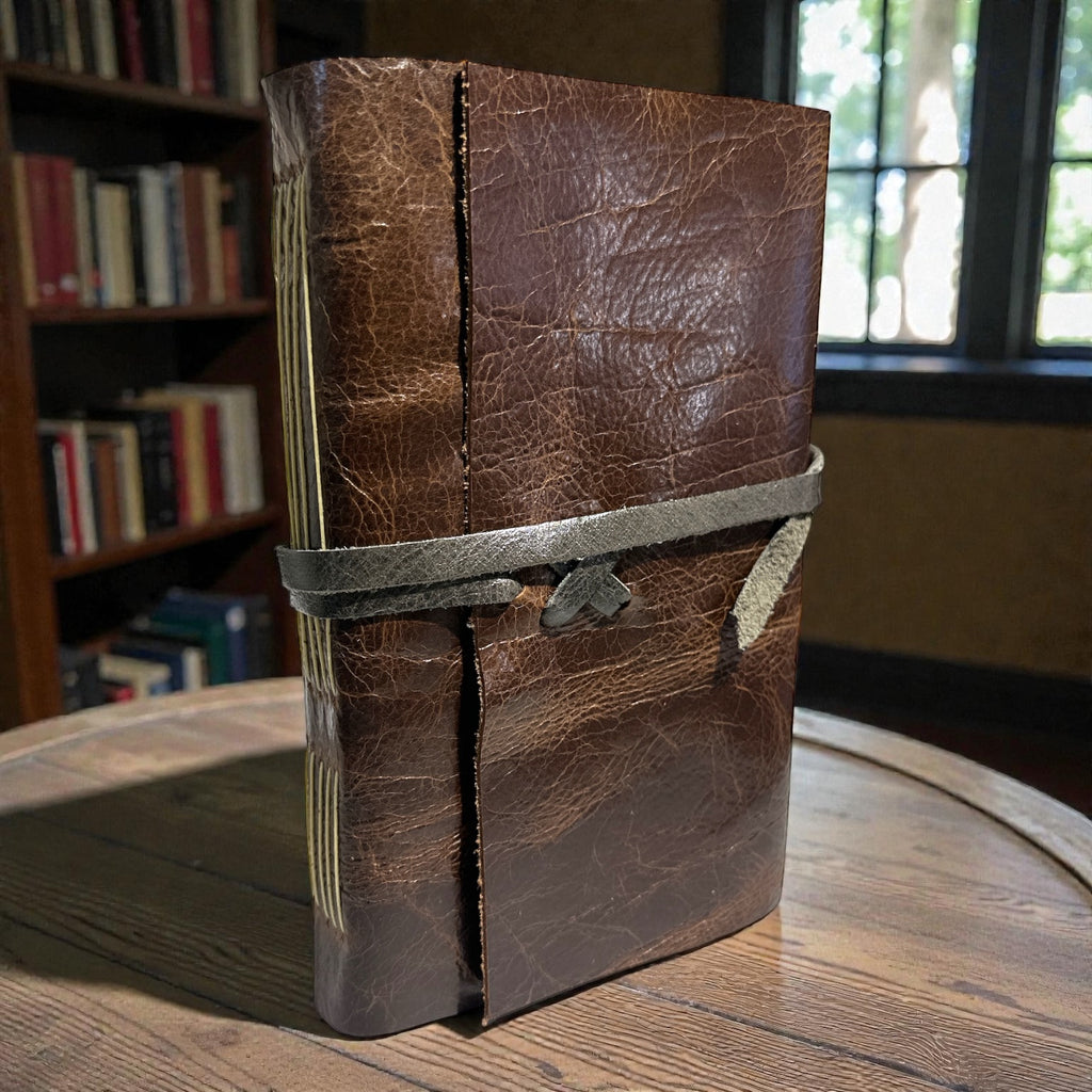 Large and Small Leather Bound Journals by Spellbinding