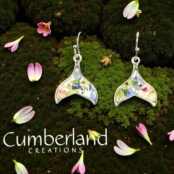 Botanical Earrings by Cumberland Creations