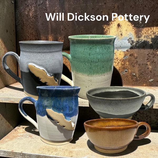 Mugs by Will Dickson Pottery