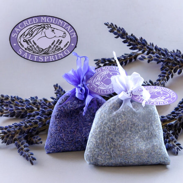 Organic Lavender Sachet by Sacred Mountain Lavender