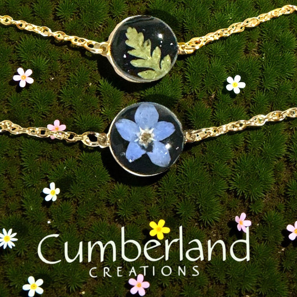 Botanical Pendants by Cumberland Creations
