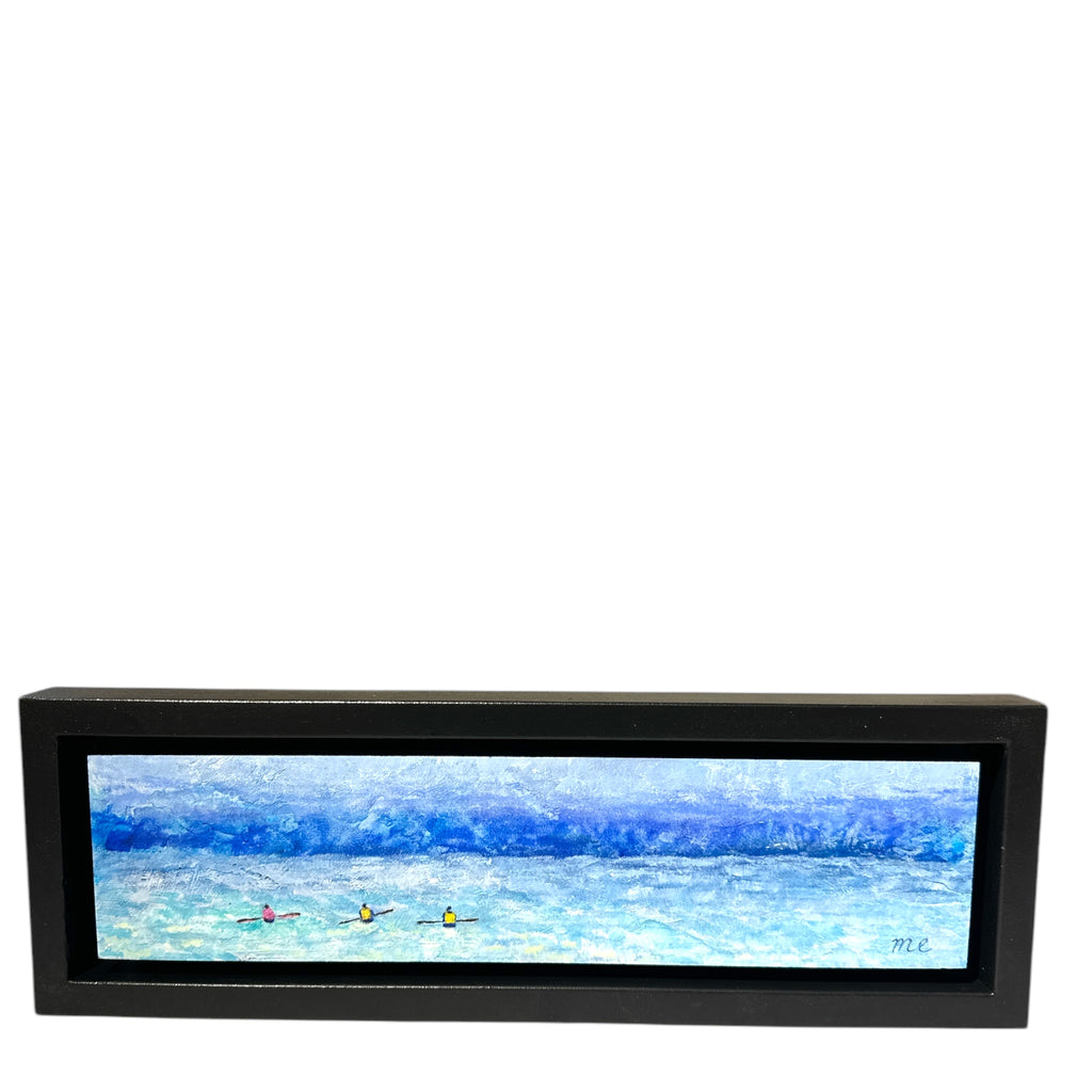 Framed Original Art on Wood by Marianne Enhörning