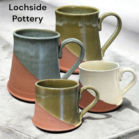 Lochside Pottery Mugs, Tumblers and Espresso Cups