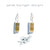 Sarah Mulligan Glass Earrings