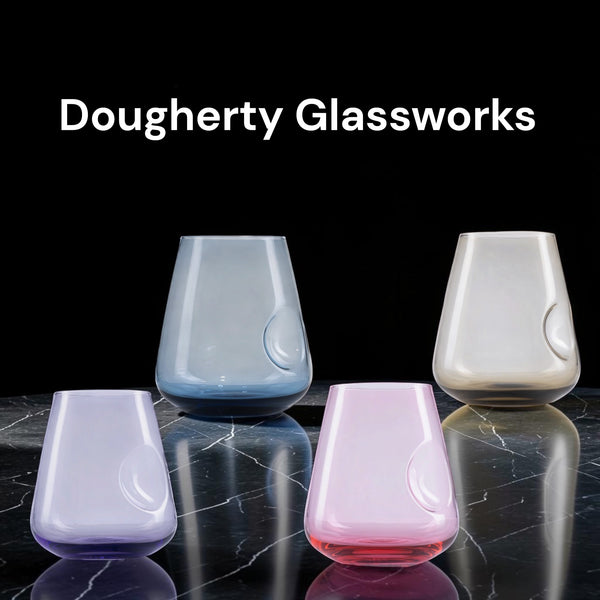 Dougherty Glassworks Stemless Wine Glasses