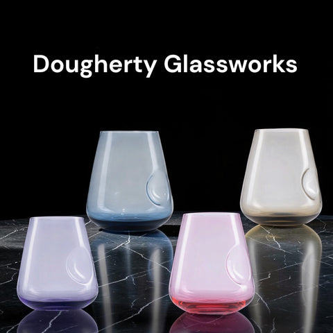 Dougherty Glassworks Stemless Wine Glasses