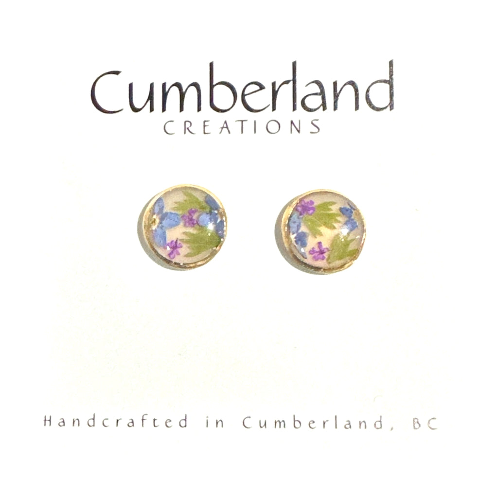 Botanical Earrings by Cumberland Creations