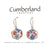 Botanical Earrings by Cumberland Creations