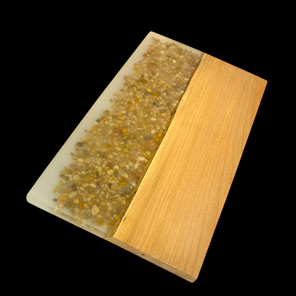 River Rock and Resin Charcuterie Boards by Brett Ford 