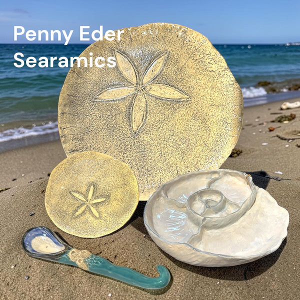 Decorative Plates, Platters and Spoons by Penny Eder