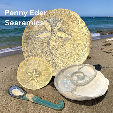 Decorative Plates, Platters and Spoons by Penny Eder
