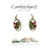 Botanical Earrings by Cumberland Creations