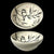 Full Sink Pottery Bowls