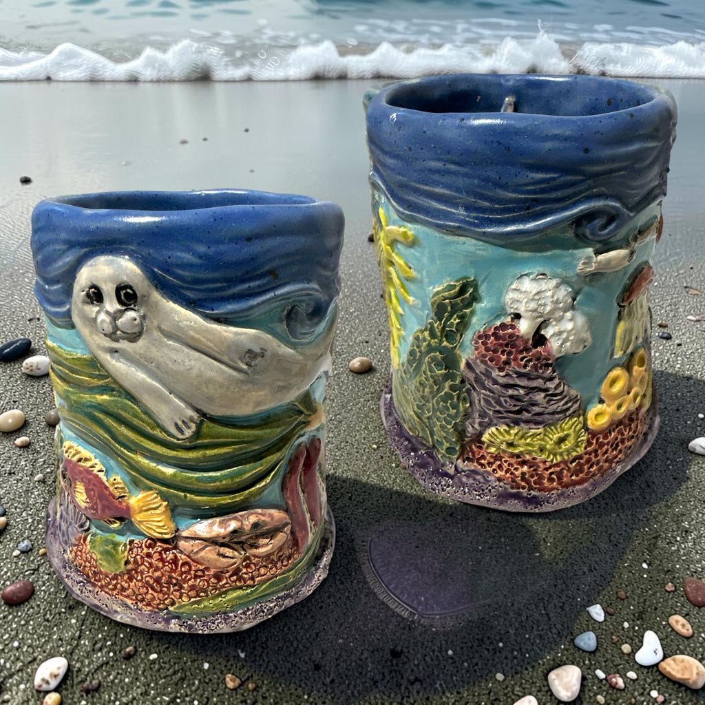 Searamic Mugs and Tumblers by Penny Eder