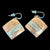 Sterling Silver and Copper Combination Earrings by Adam Bateman