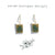 Sarah Mulligan Glass Earrings