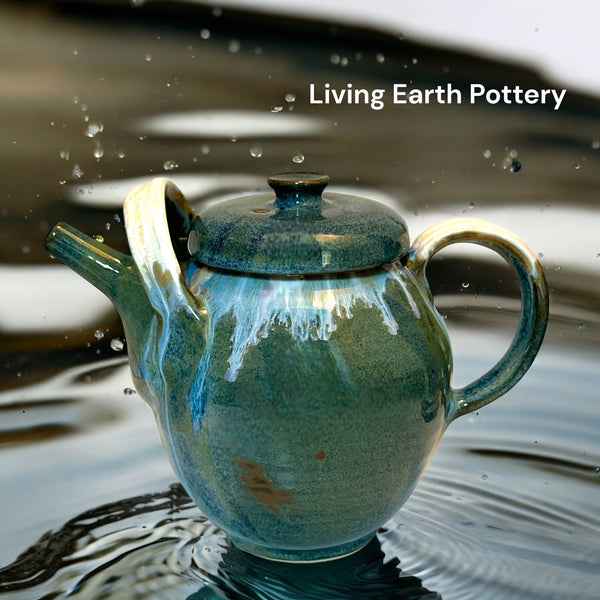 Teapot by Living Earth Pottery
