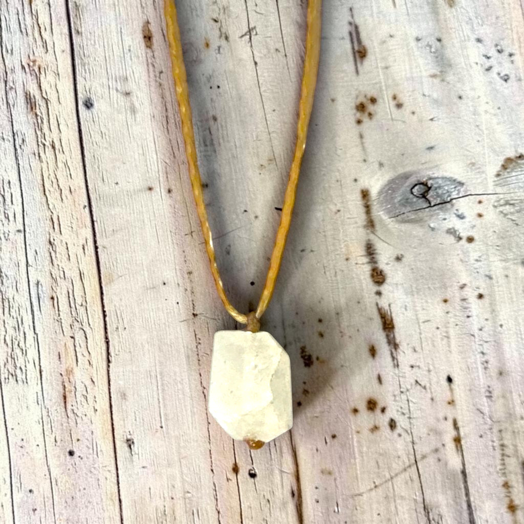 Single Crystals and Gemstone Necklaces by Be In Harmony Design