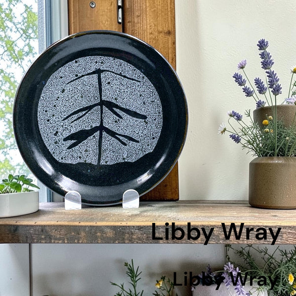 Tree Plate by Libby Wray