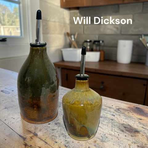 Oil Dispensors by Will Dickson Pottery