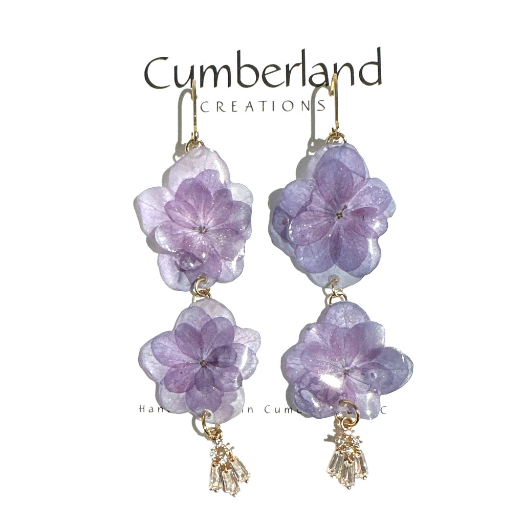 Botanical Earrings by Cumberland Creations