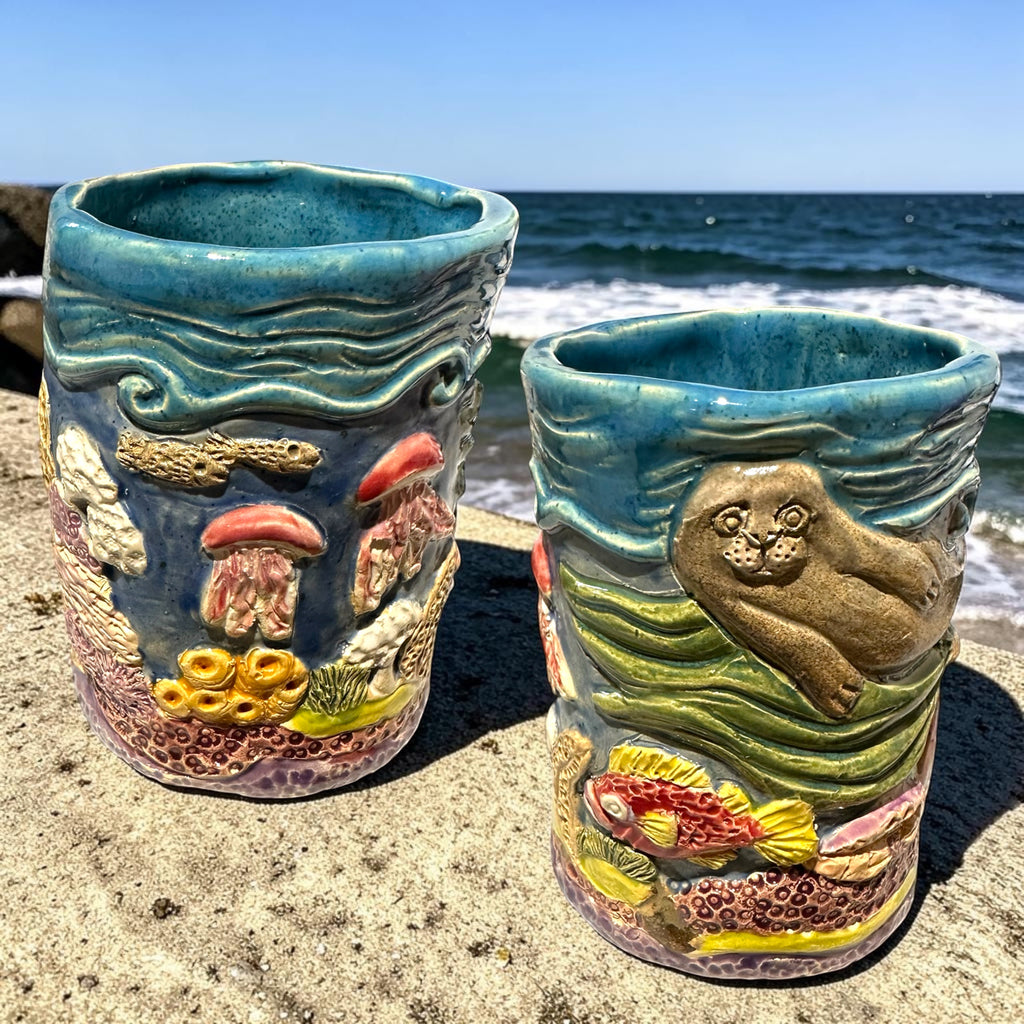 Searamic Mugs and Tumblers by Penny Eder