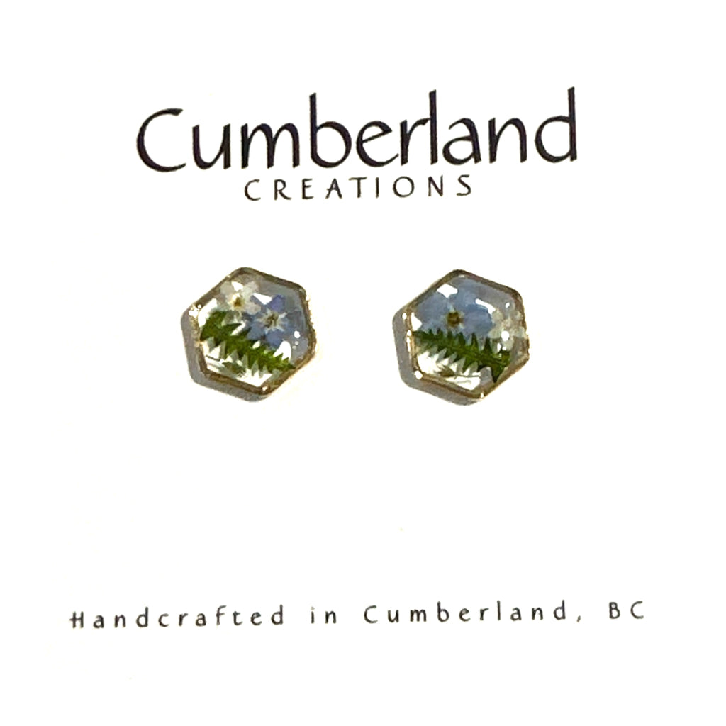 Botanical Earrings by Cumberland Creations