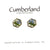 Botanical Earrings by Cumberland Creations