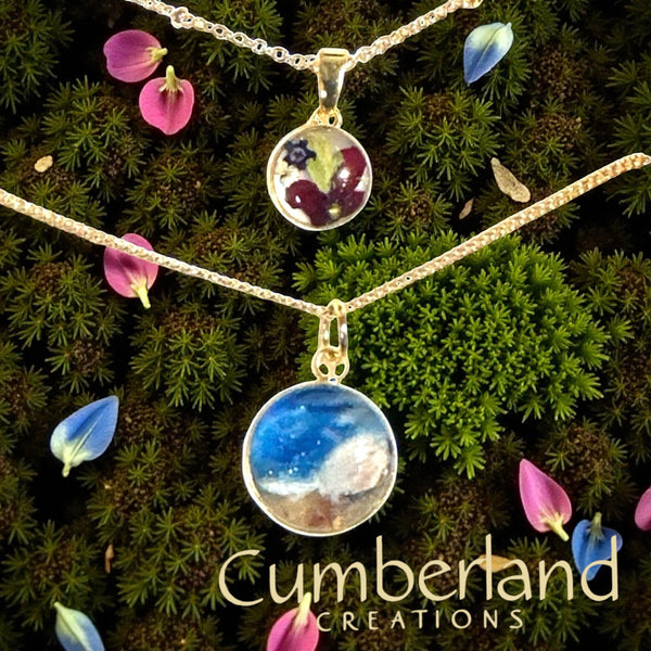 Botanical Pendants by Cumberland Creations